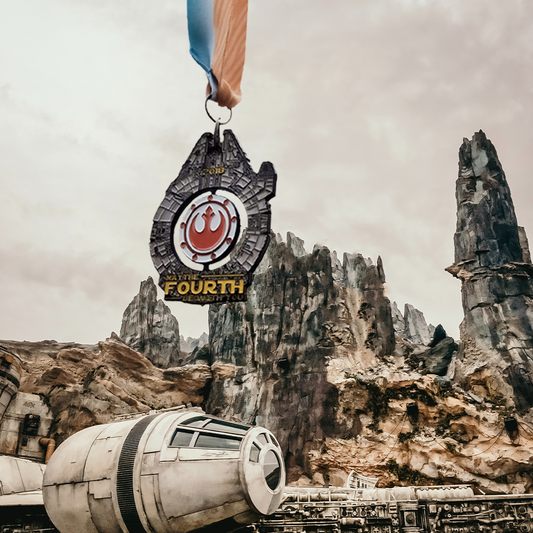 May the Fourth Running Medal — Custom Made Medallion Design from Runner's High