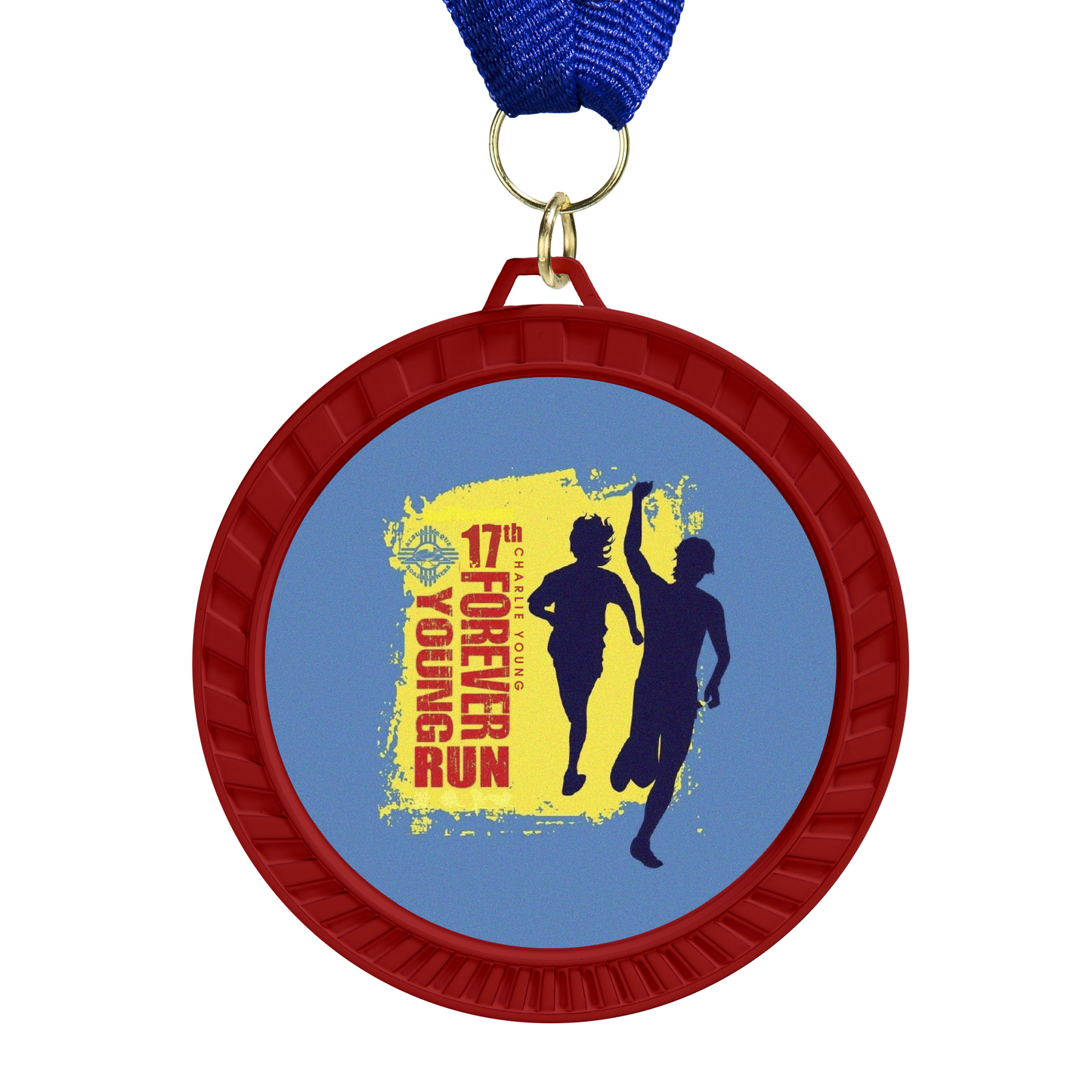 2½" Enamel Medal