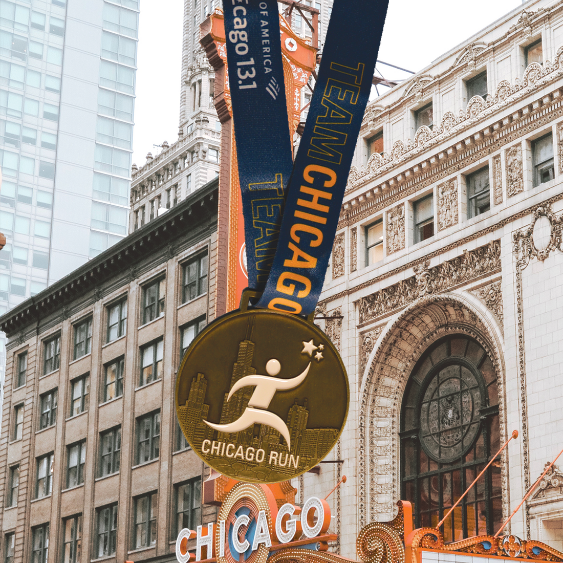 Chicago Run Medallion