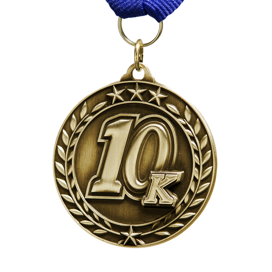 1¾" Stock 10K Gold Medallion